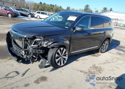 2020 Kia Telluride Ex z USA, uszkodzony, nr VIN 5XYP3DHC5LG075660